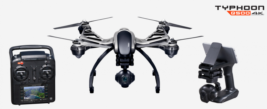 Yuneec typhoon deals q500 4k drone